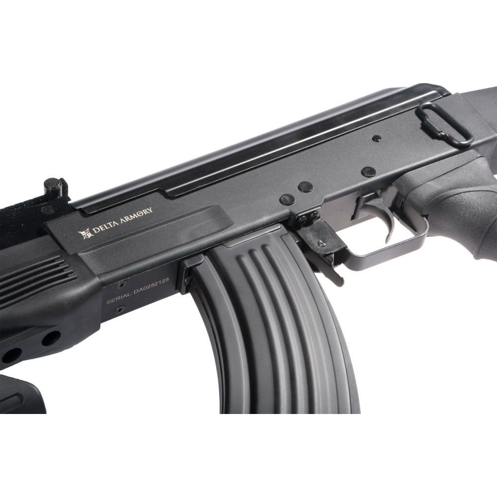 AK-47 Tactical Charlie (DA-C13) Custom 1,7J s 0,32g - černé - KÉRES Custom