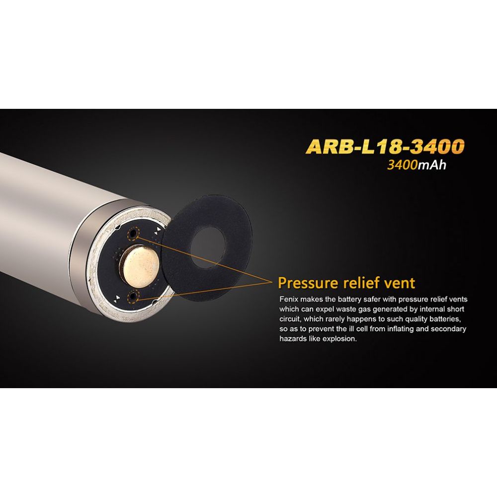 Dobíjecí baterie 18650 3400mAh(Li-Ion) - Fenix