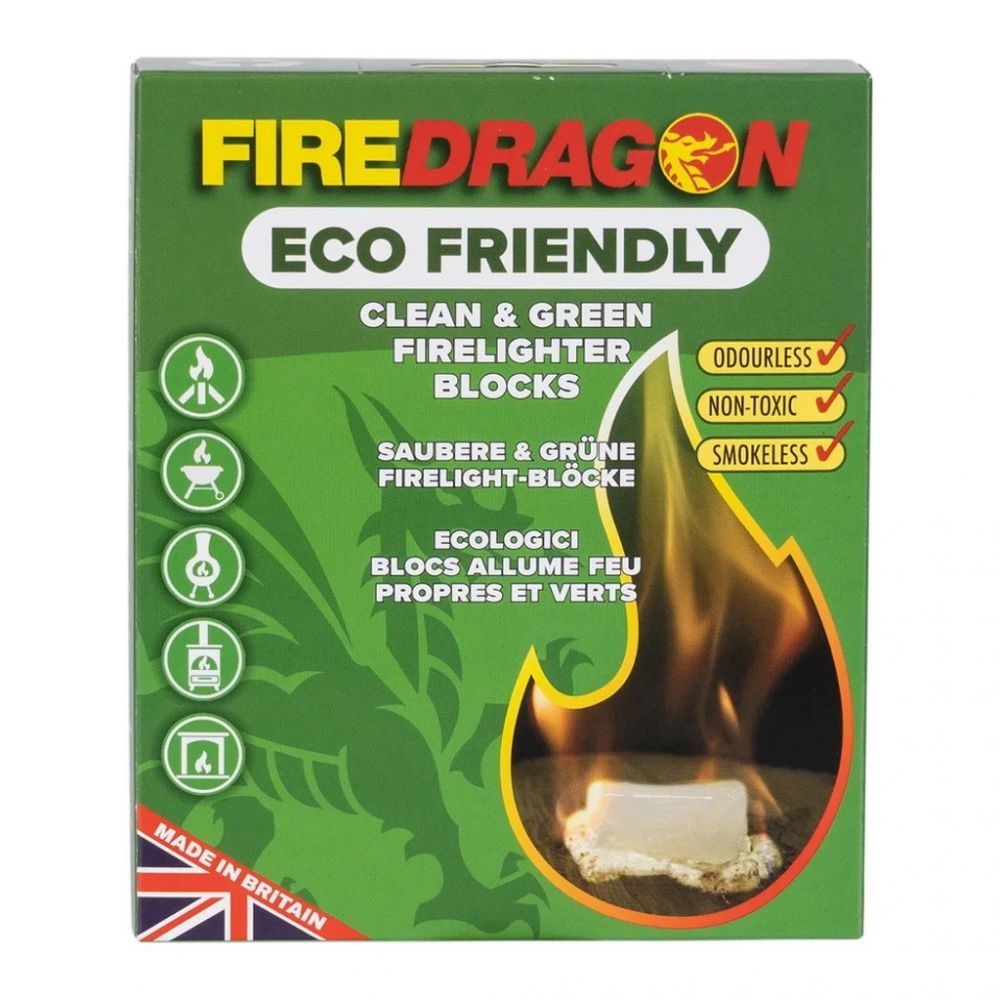 Ekologický pevný podpalovač FireDragon - CN346 - 6ks - BCB