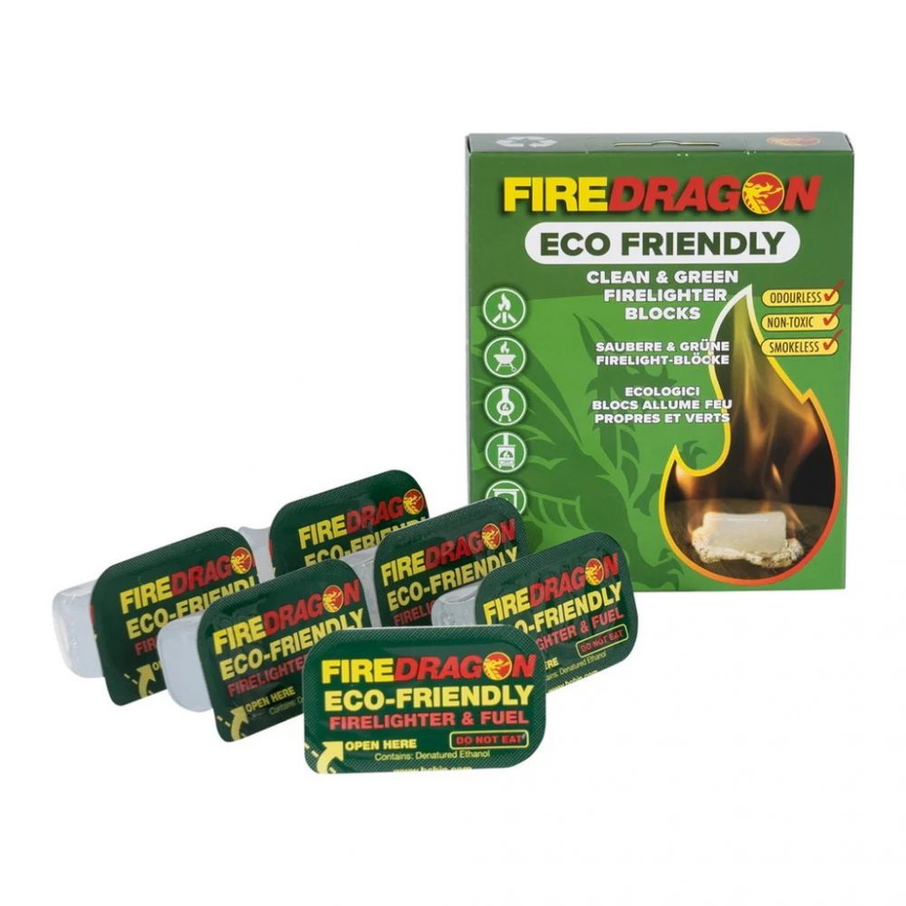 Ekologický pevný podpalovač FireDragon - CN346 - 6ks - BCB