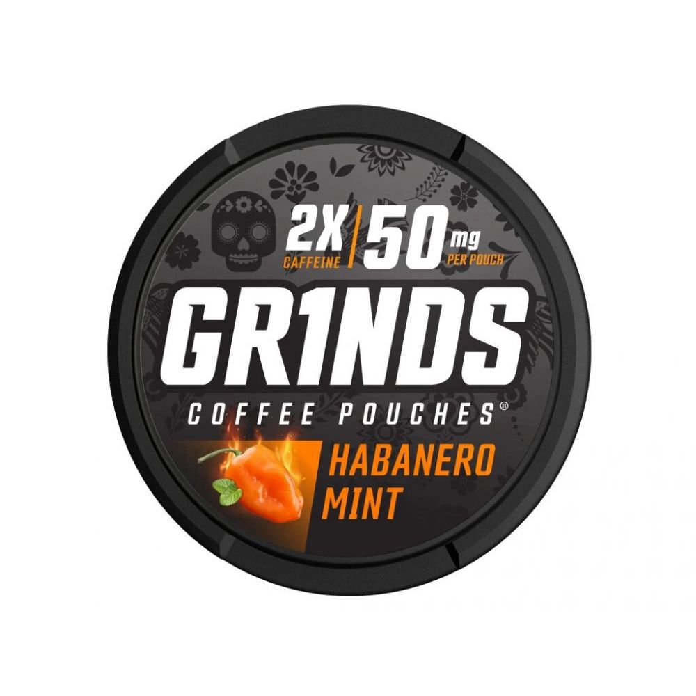 Kávové sáčky HABANERO MINT 50mg - GRINDS