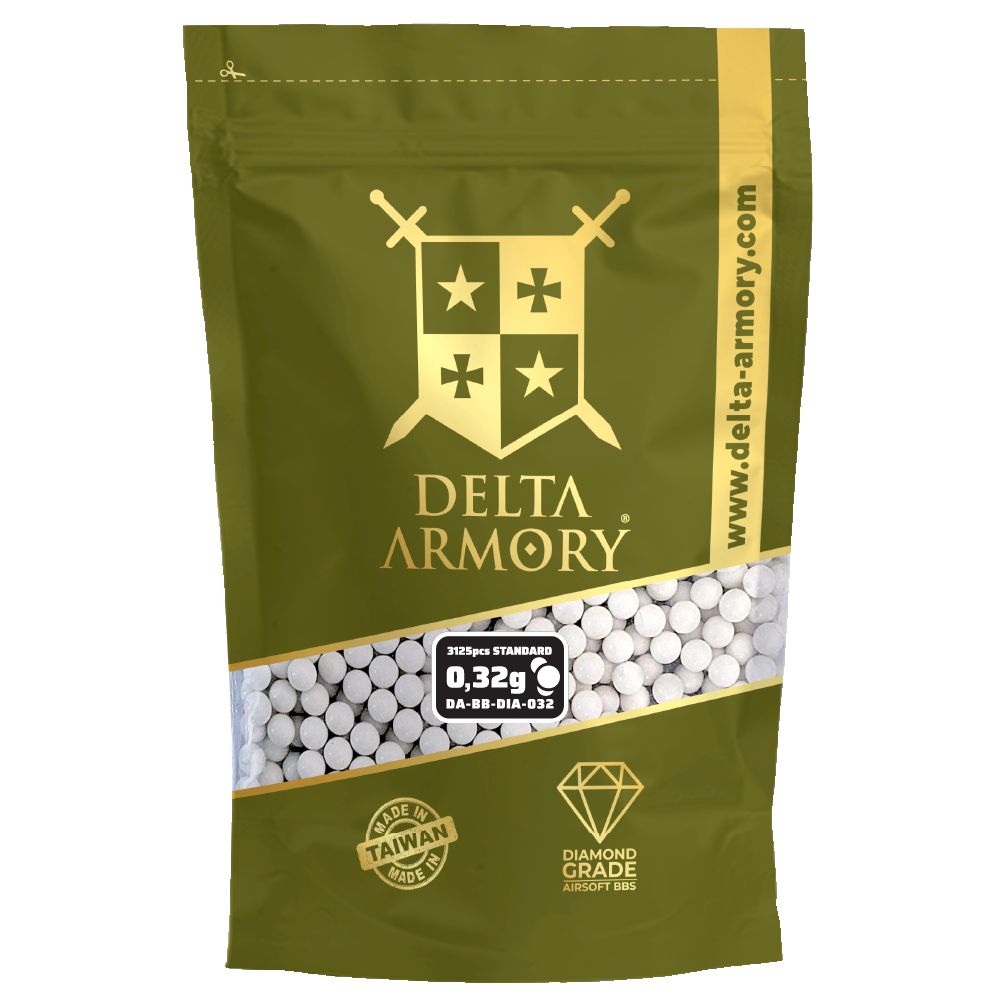 Kuličky Diamond 0.32g/3120ks - 1Kg - Delta Armory