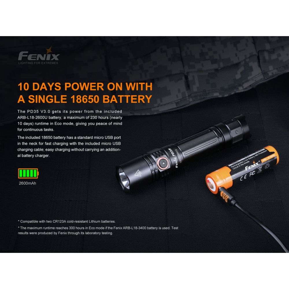 LED svítilna  PD35 V3.0 - Fenix