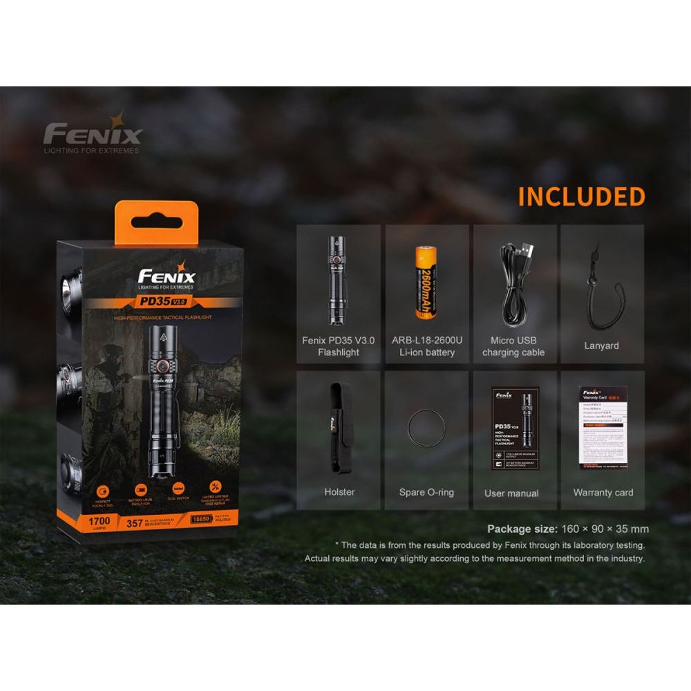 LED svítilna  PD35 V3.0 - Fenix