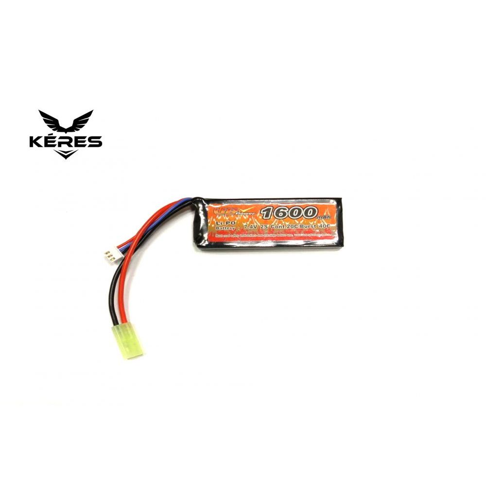 Li-Pol akumulátor 7.4V/1600mAh (20C) Tamiya konektor - VB Power