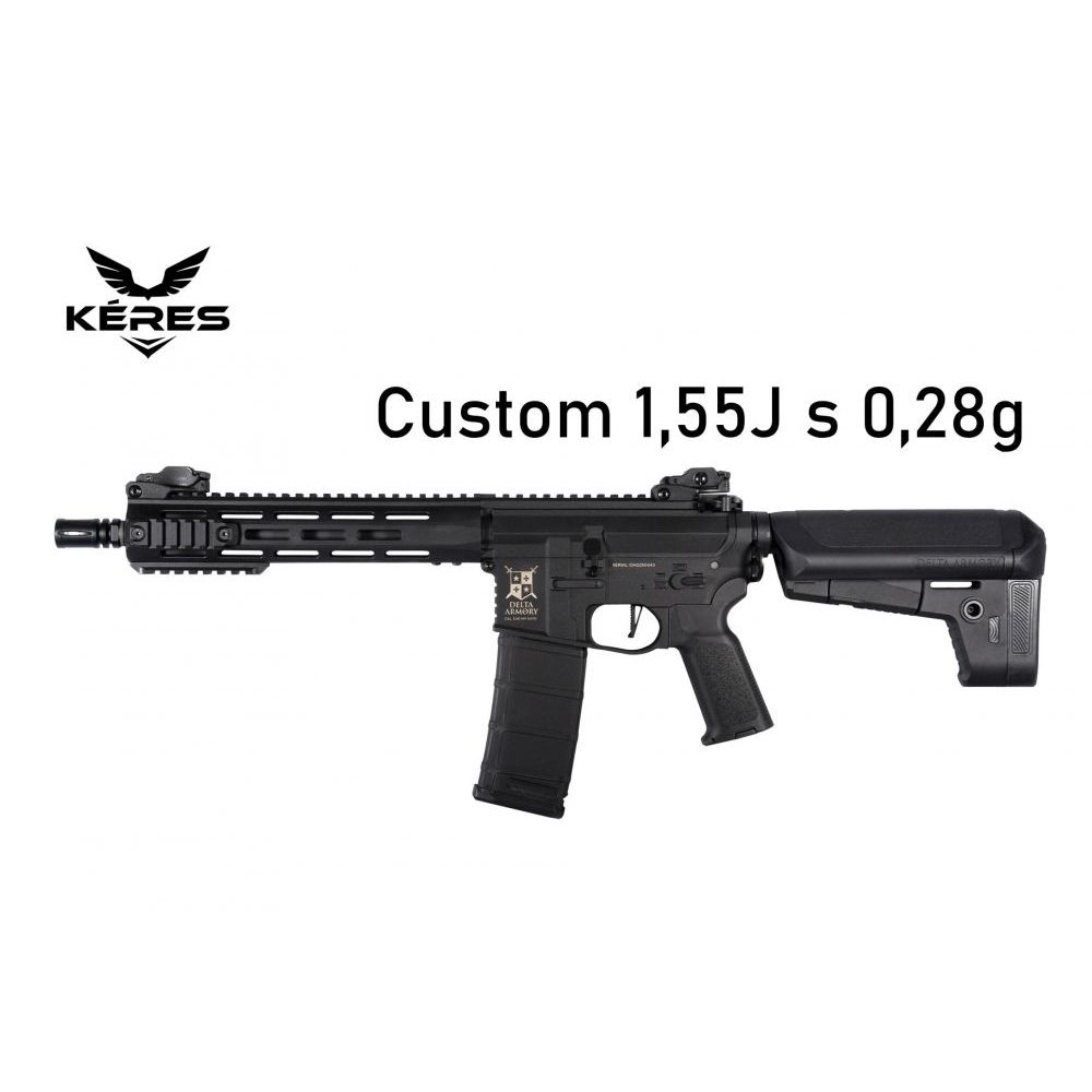 M4 AR15 M-LOK 10" Charlie (DA-C09) Custom 1.55J s 0.28g - KÉRES Custom