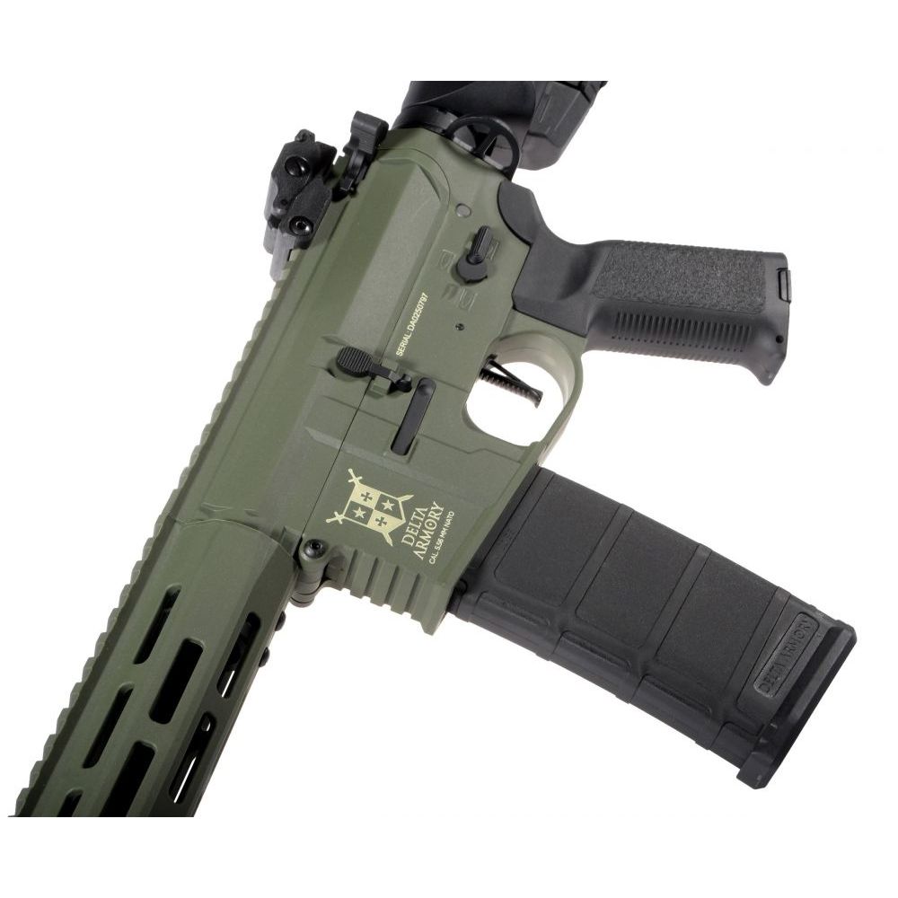 M4 M-LOK SilentOps 10" Charlie (DA-C11) Custom 1.6J s 0.28g  KÉRES Custom
