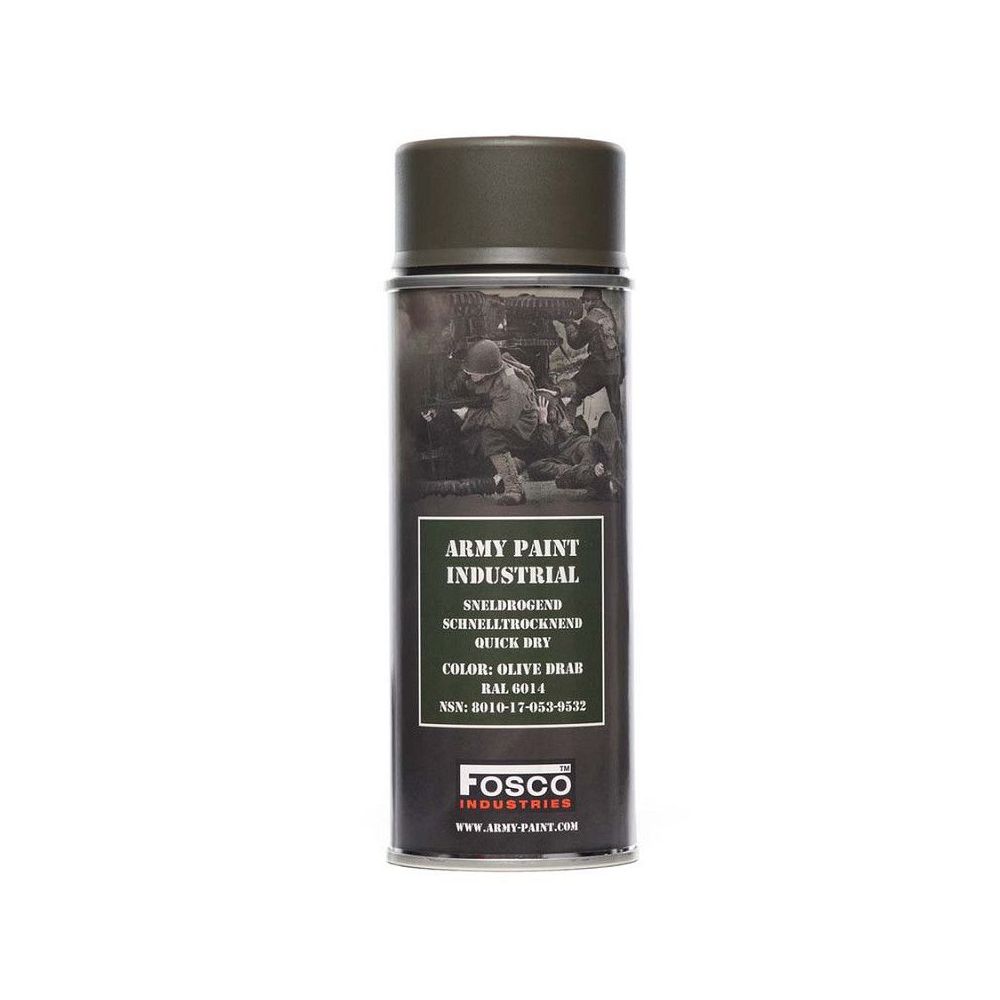 Maskovací barva Army ve spreji - 400ml - Fosco Industries®