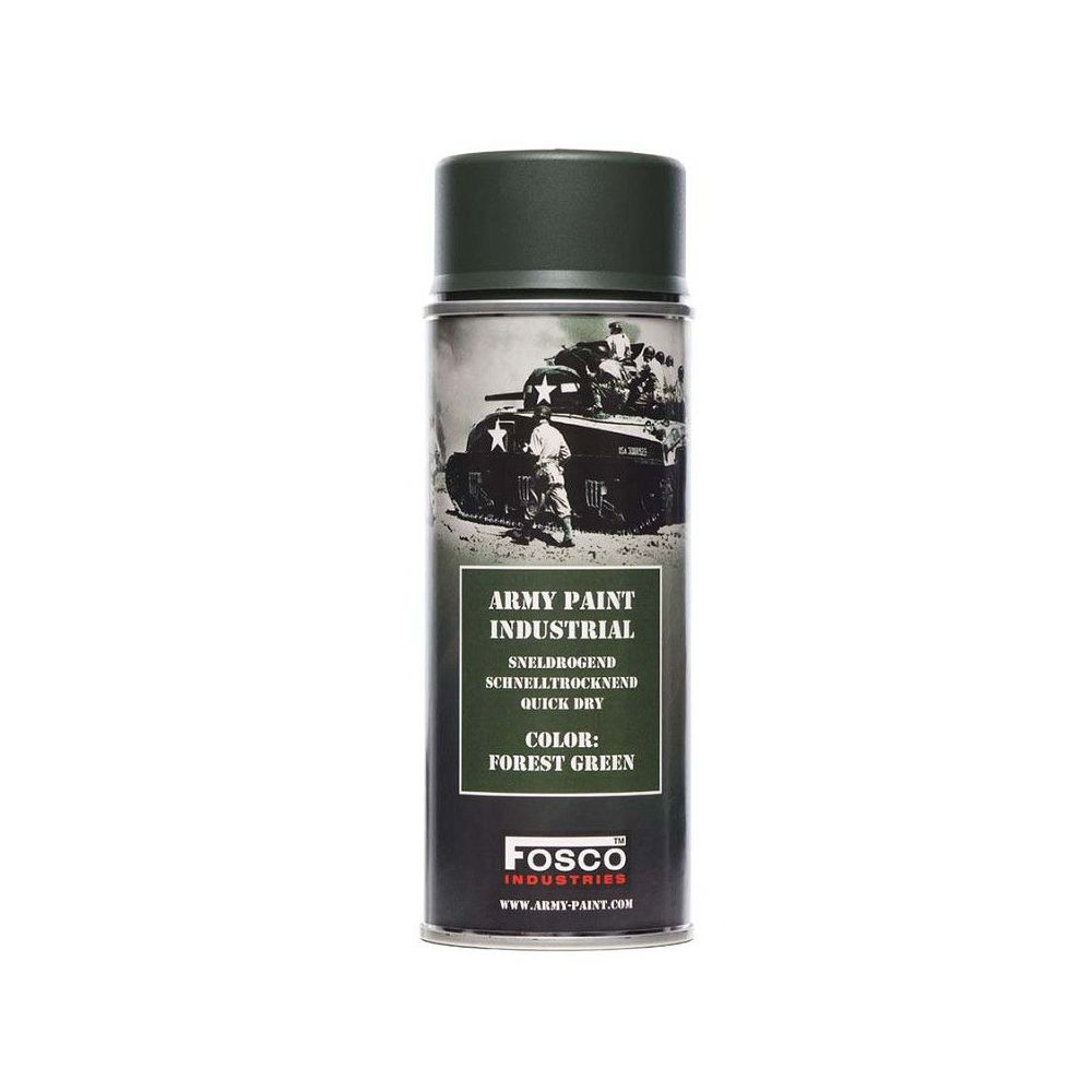 Maskovací barva Army ve spreji - 400ml - Fosco Industries®