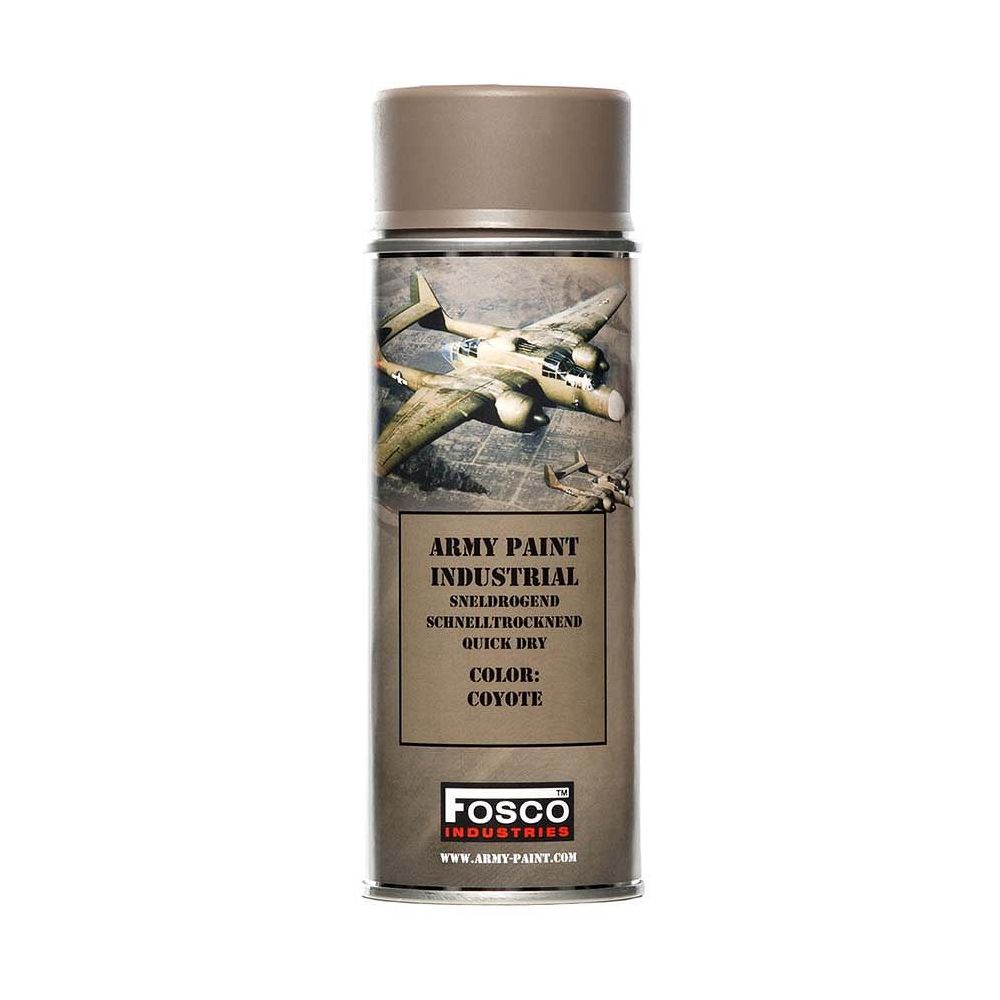 Maskovací barva Army ve spreji - 400ml - Fosco Industries®