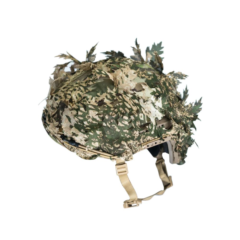 Maskovací síť na helmu/klobouk s jištěním - New River Tactical Gear