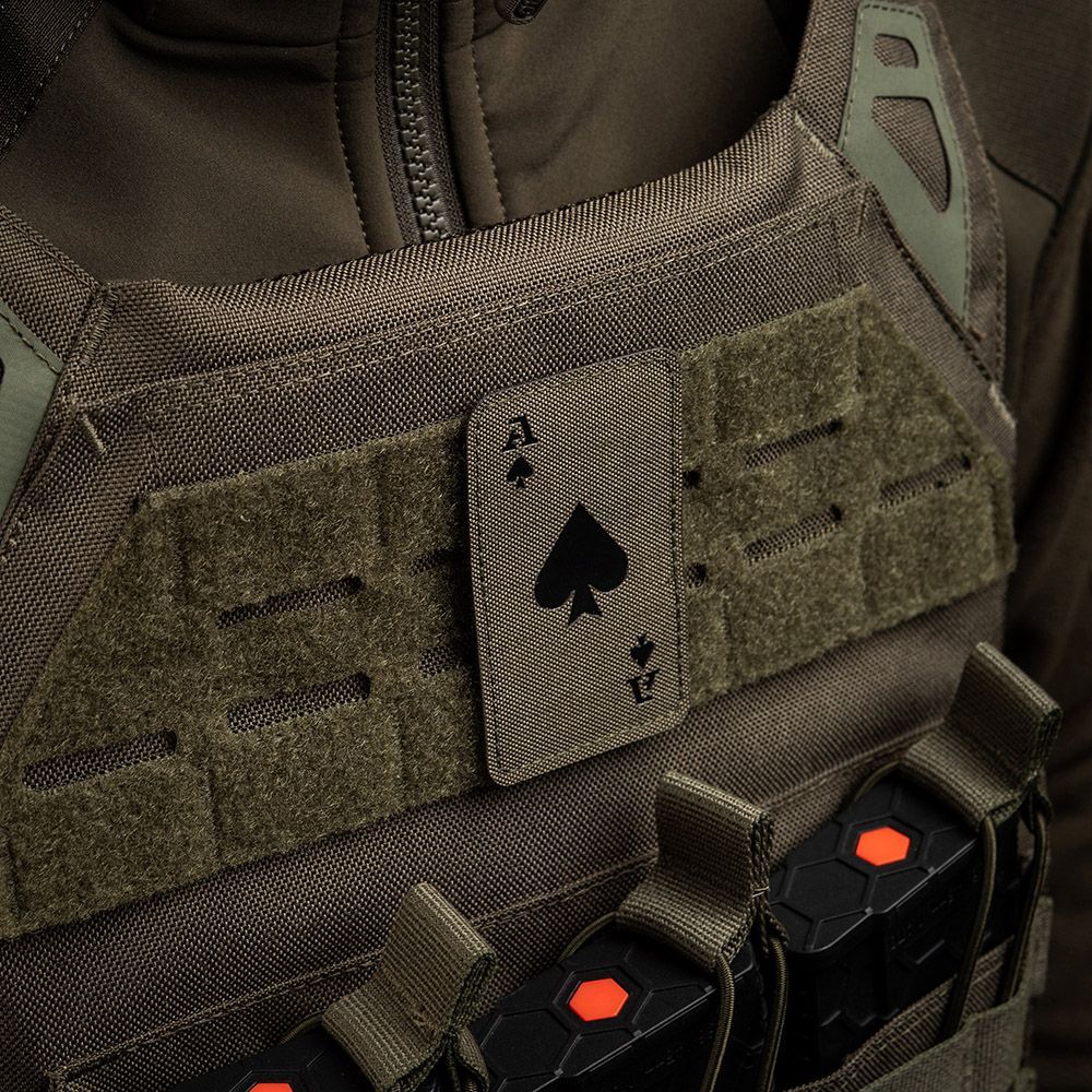 Nášivka Ace of Spades Laser Cut - M-Tac