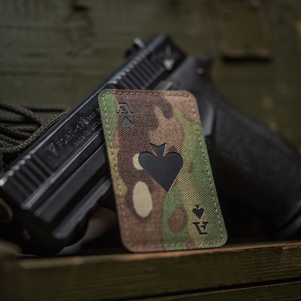 Nášivka Ace of Spades Laser Cut - M-Tac
