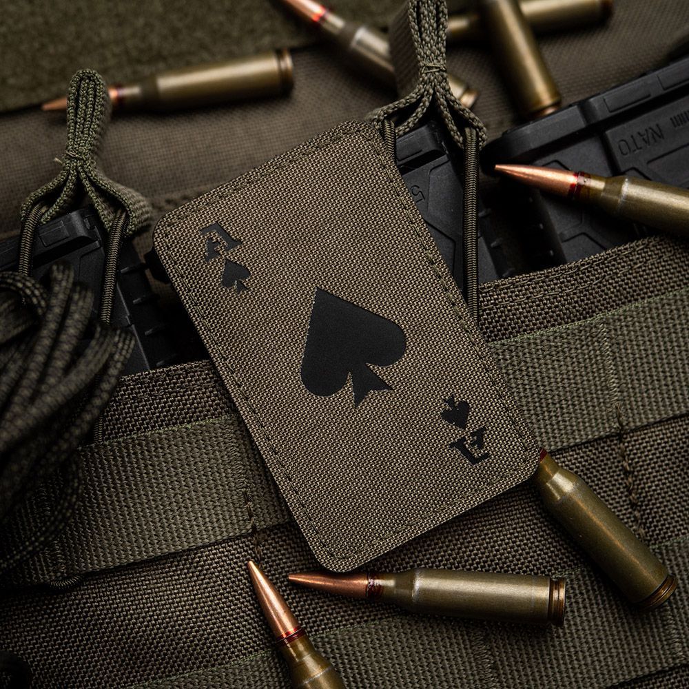 Nášivka Ace of Spades Laser Cut - M-Tac