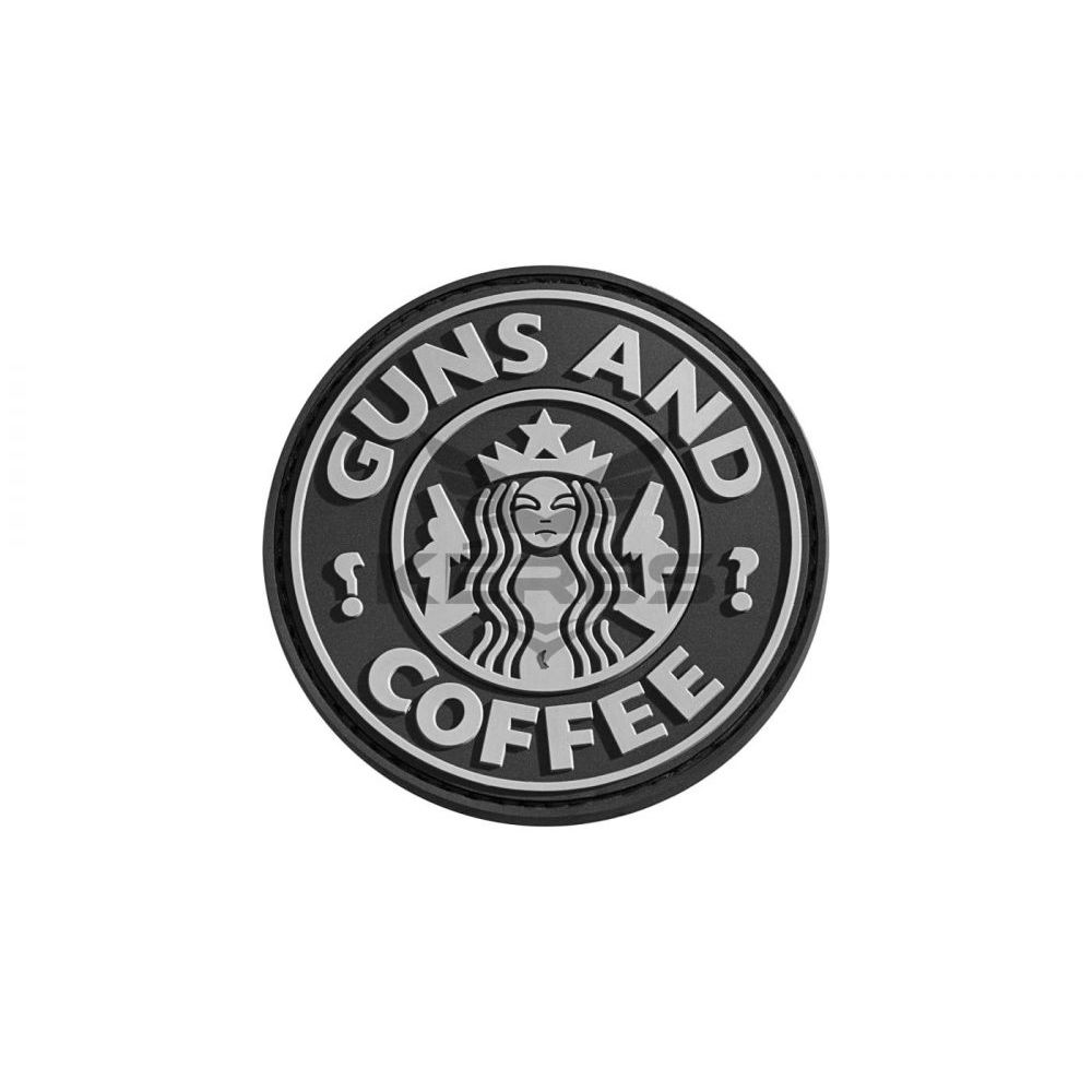 Nášivka Guns and Coffee - JTG