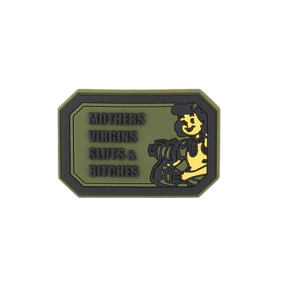 Nášivka PVC Mothers Virgins - zelená - 101. INC