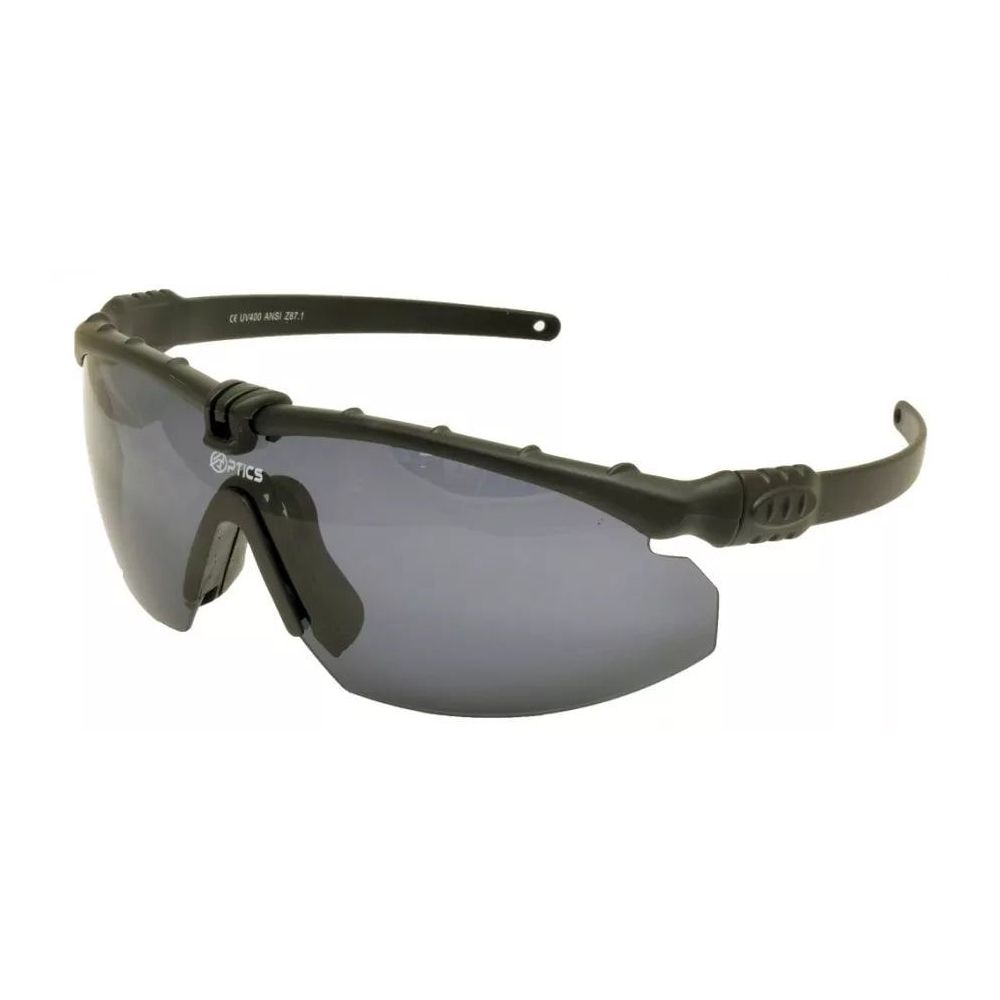 Střelecké brýle DAA Victor - set - černé - Double Alpha Academy 