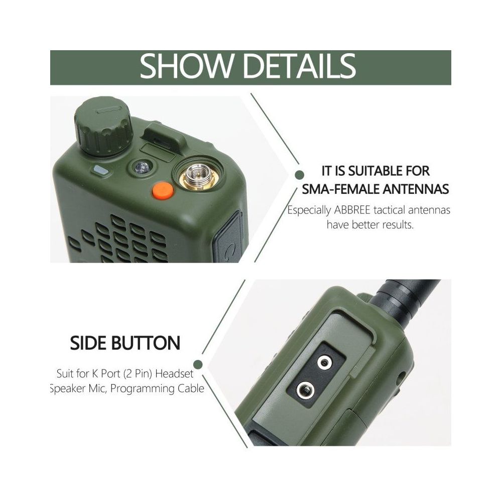 Vysílačka BAOFENG AR-152 VHF/UHF Radio 15W - Baofeng