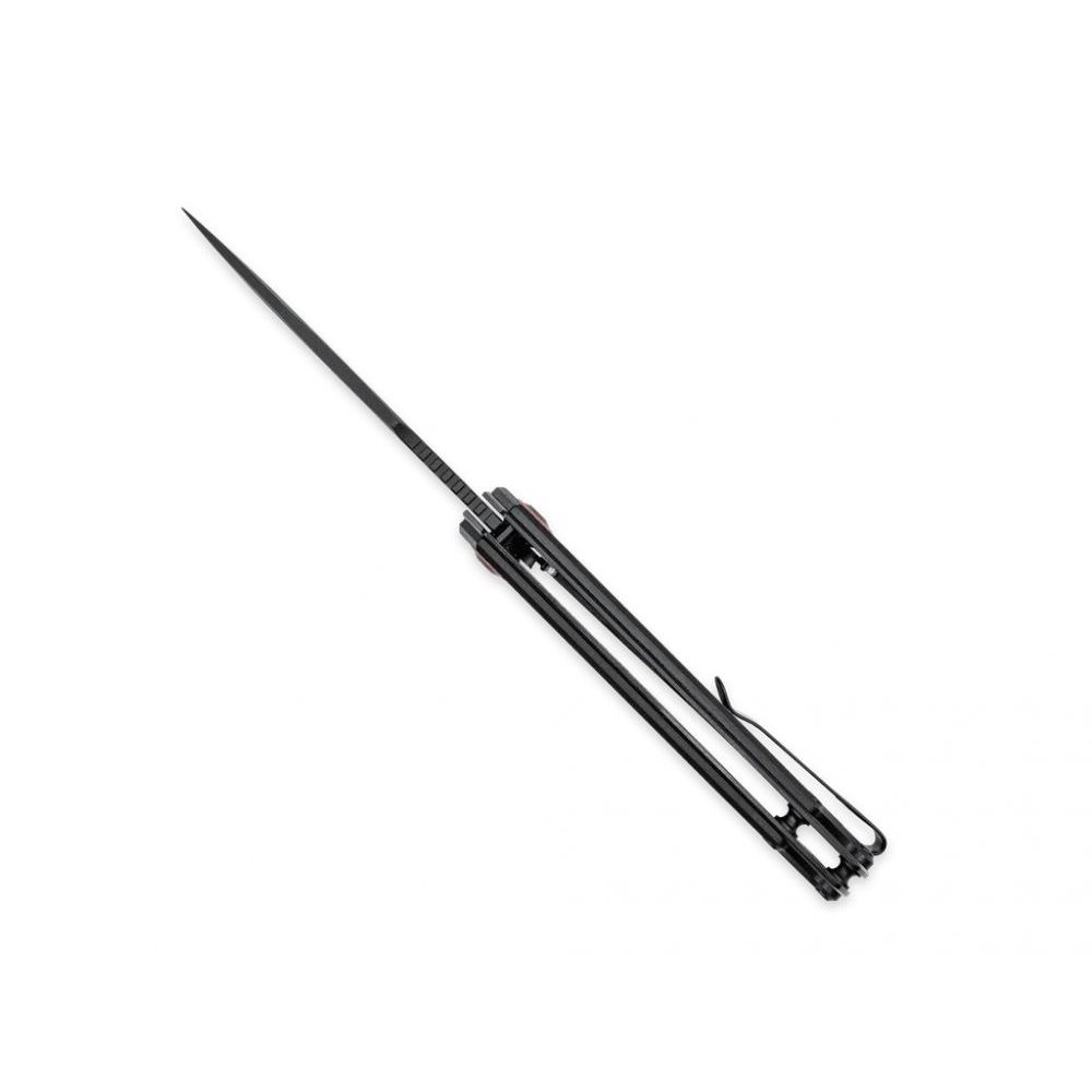 Zavírací nůž Wolverine Liner Lock - černý - CobraTec