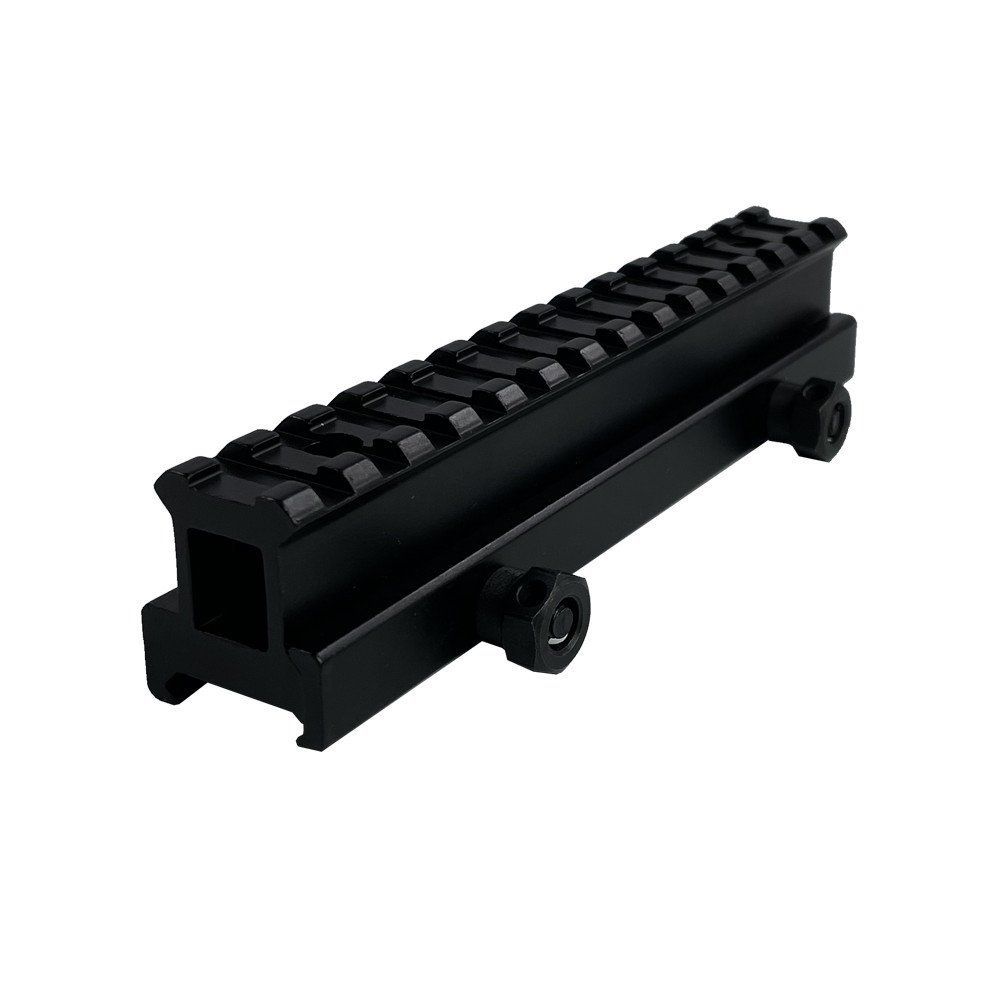 Zvýšena montážní lišta pro RIS lišty - černá - Delta Armory